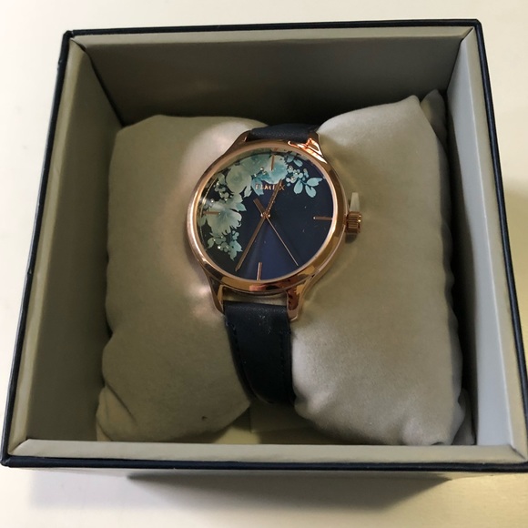 timex floral watch